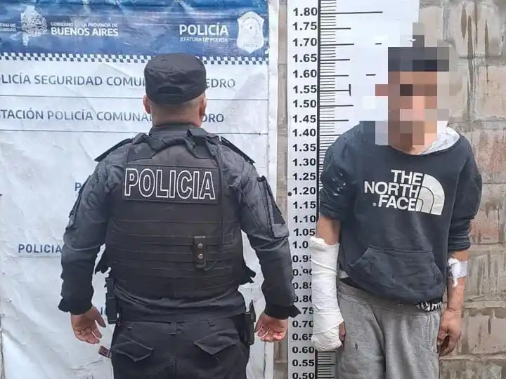 El ladron tiene 22 años.