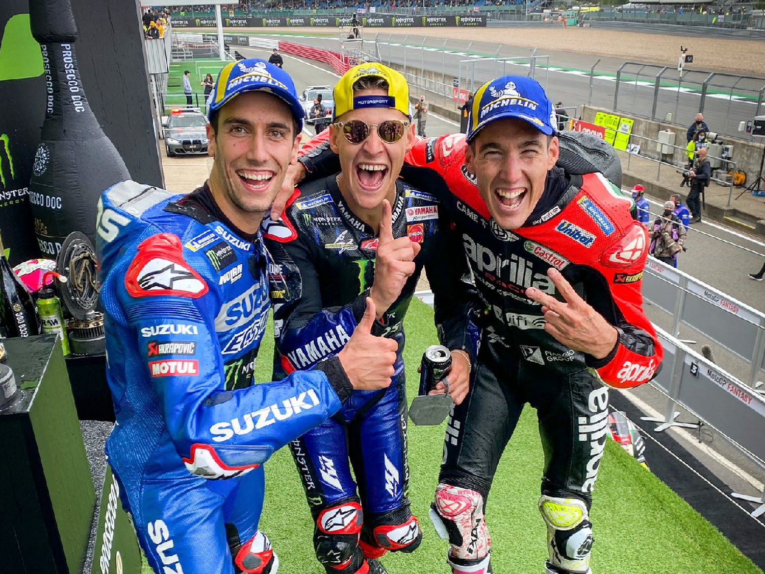 Quartararo se quedó con el triunfo en Silverstone