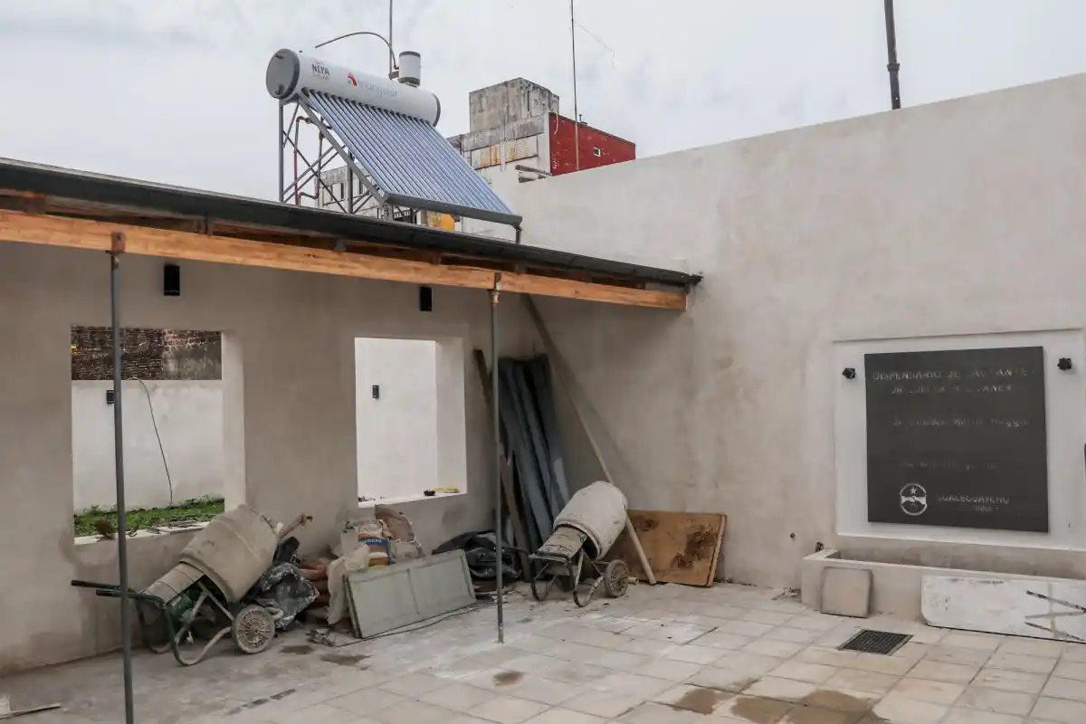 Avanza la obra del Dispensario de lactantes Dr. Luis Patico Daneri