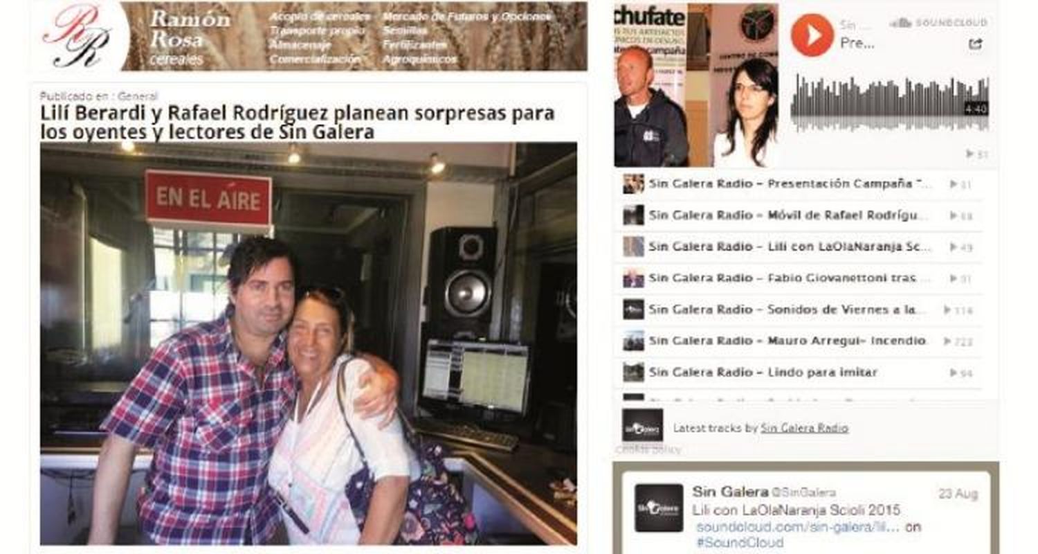 Muchas más novedades en Sin Galera