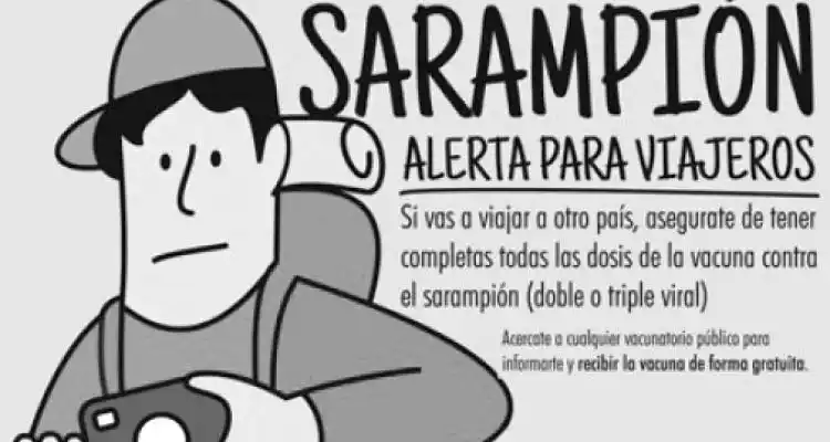 Viajeros: Cómo cuidarse del sarampión