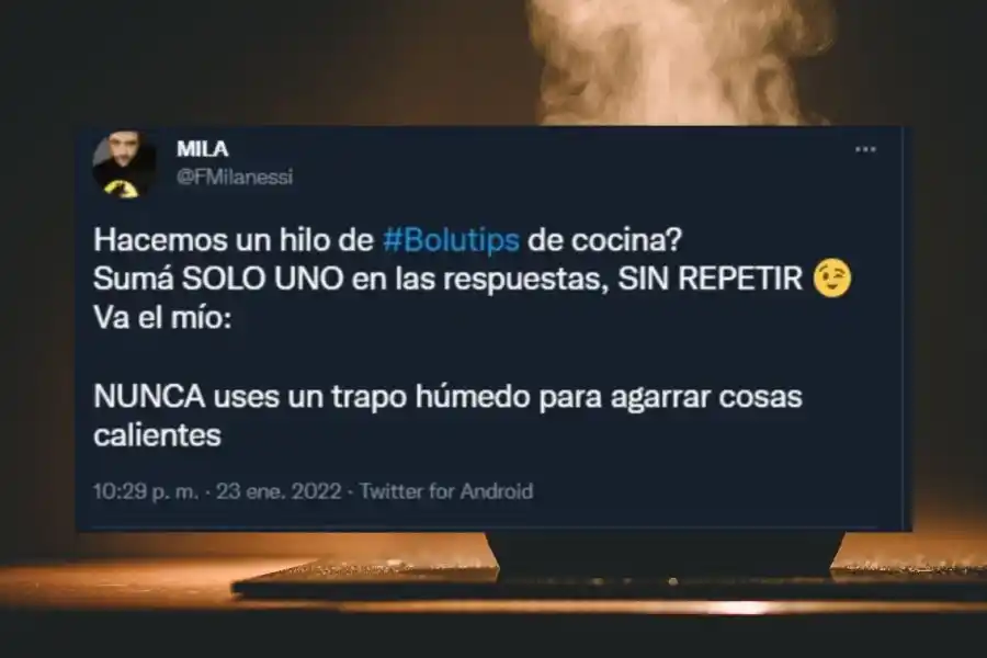VIRAL | "Bolutips" de cocina: el hilo de Twitter que es furor y que te puede salvar la vida