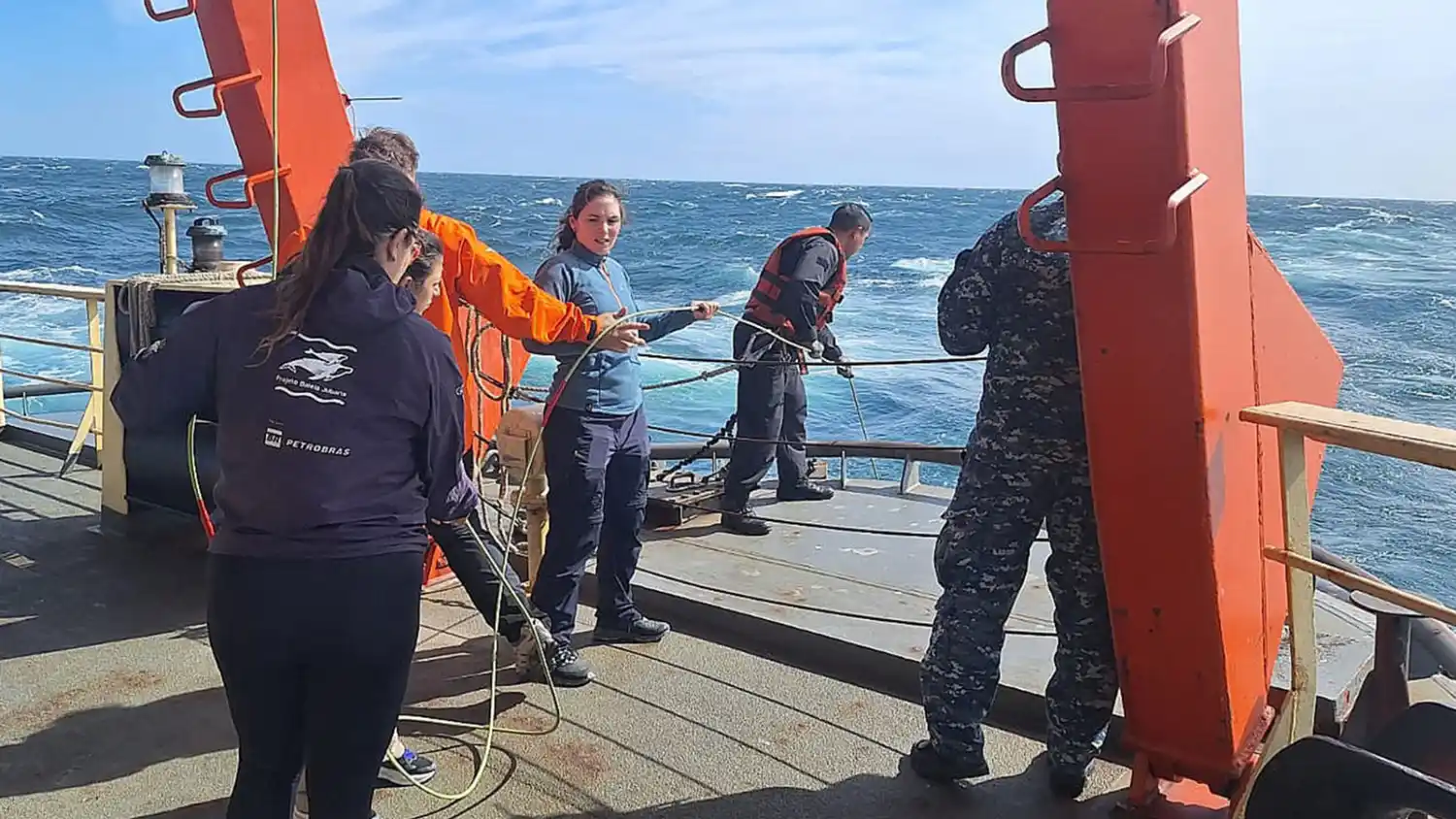 Una joven santafesina vivió una experiencia única en la Antártida estudiando cetáceos: "Fue increíble"