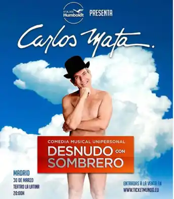 El monólogo de Carlos Mata tendrá que esperar. Foto: Instagram