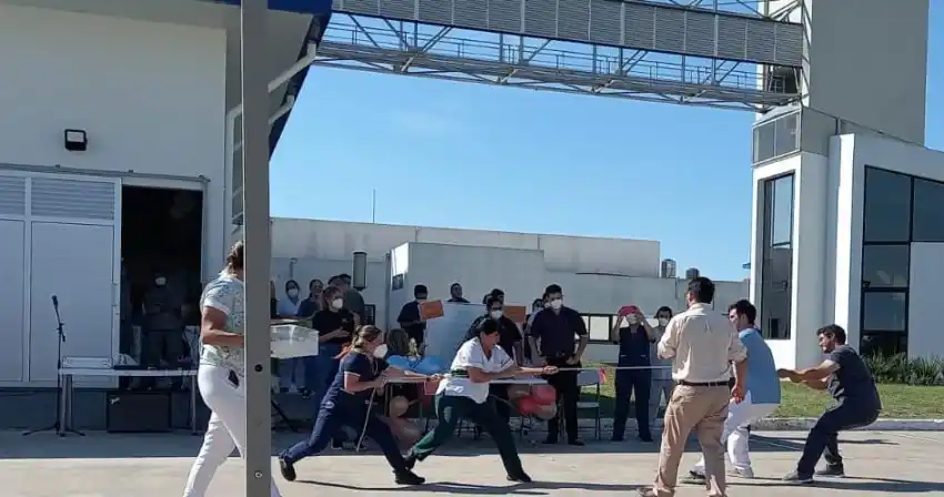 Festival en el Hospital Evita por el día de la Salud Mental