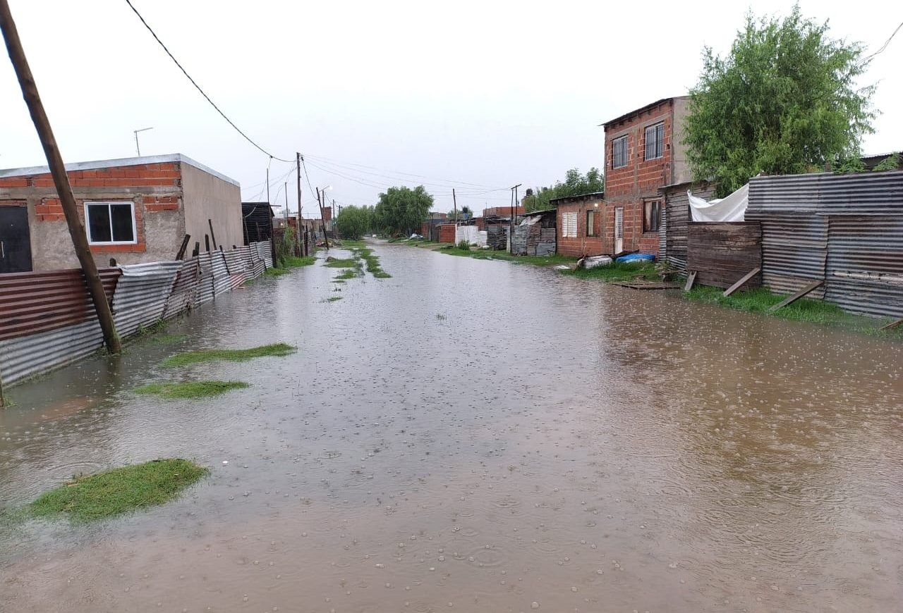 Hay vecinos evacuados