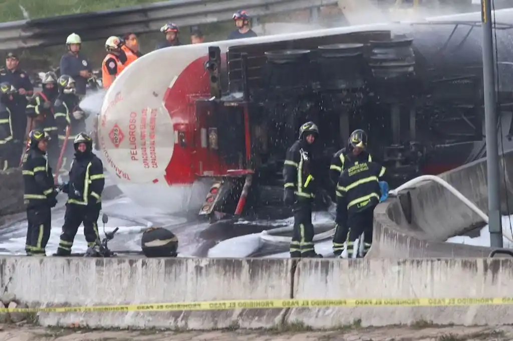 Explosión de una pipa de gas