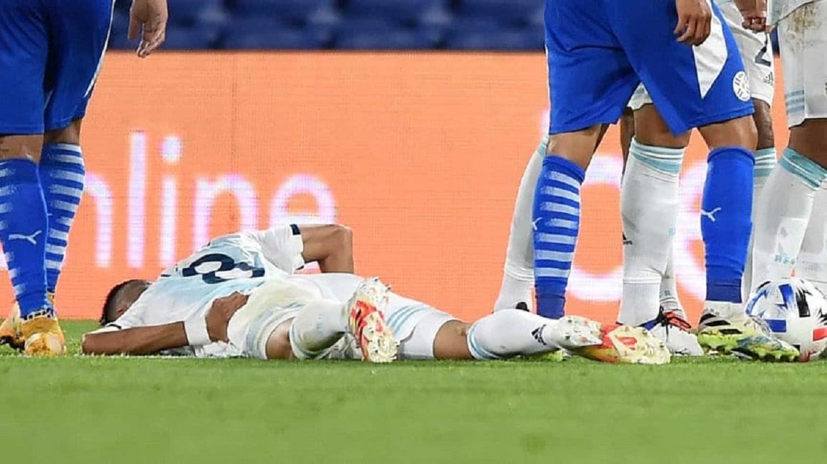 Palacios sufrió la fractura de una vértebra y tendrá una larga recuperación