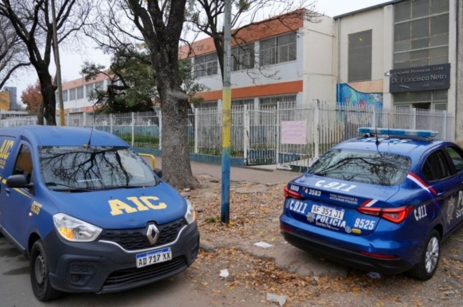 Rosario: balearon una escuela primaria de barrio 7 de Septiembre y suspenden las clases