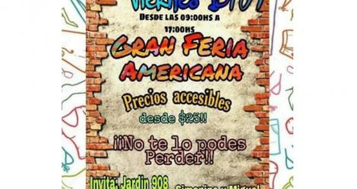 Feria Americana en el Jardín 908
