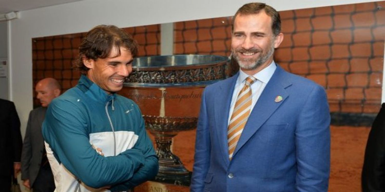 El rey Felipe a Nadal: ¡Siempre Rafa, España contigo a lo más alto!