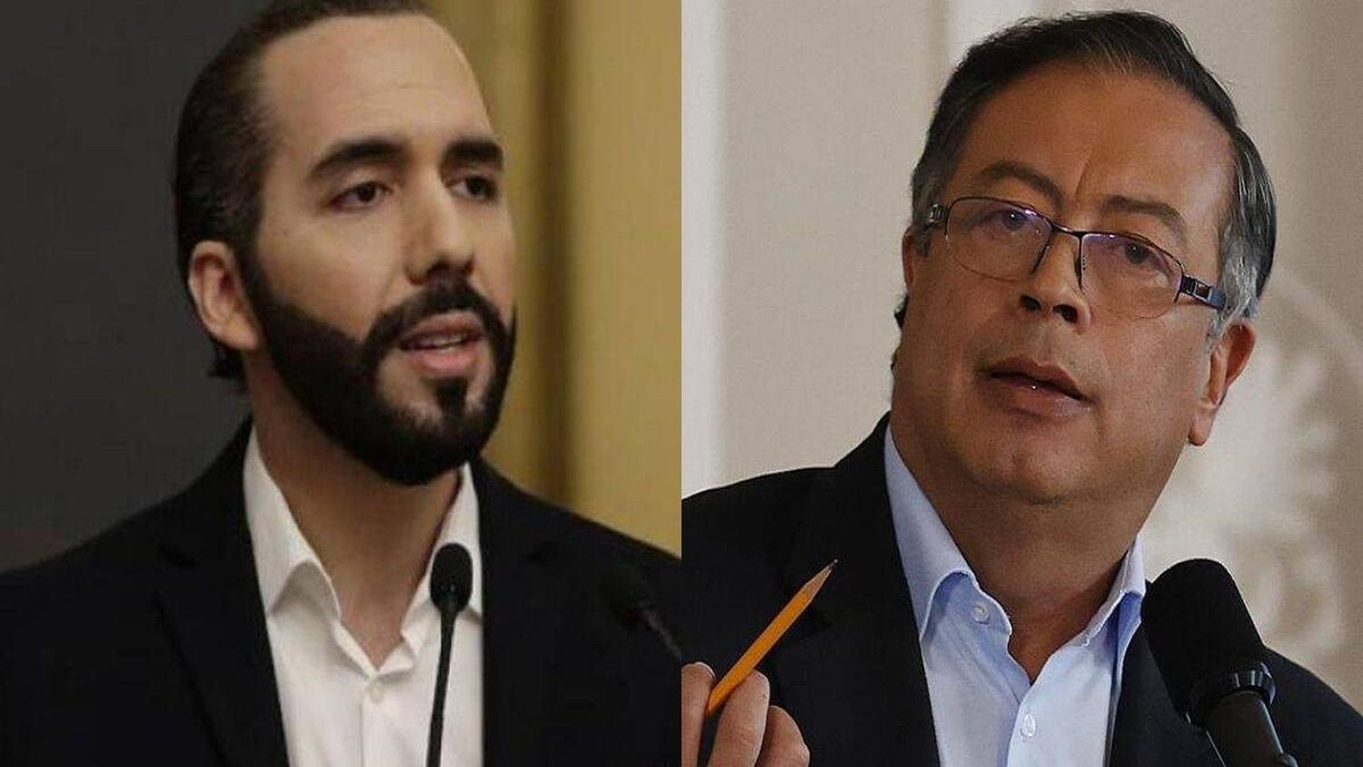 «Se toma un par de tragos» y provoca una «crisis geopolítica»: lo que dijo Bukele sobre Petro