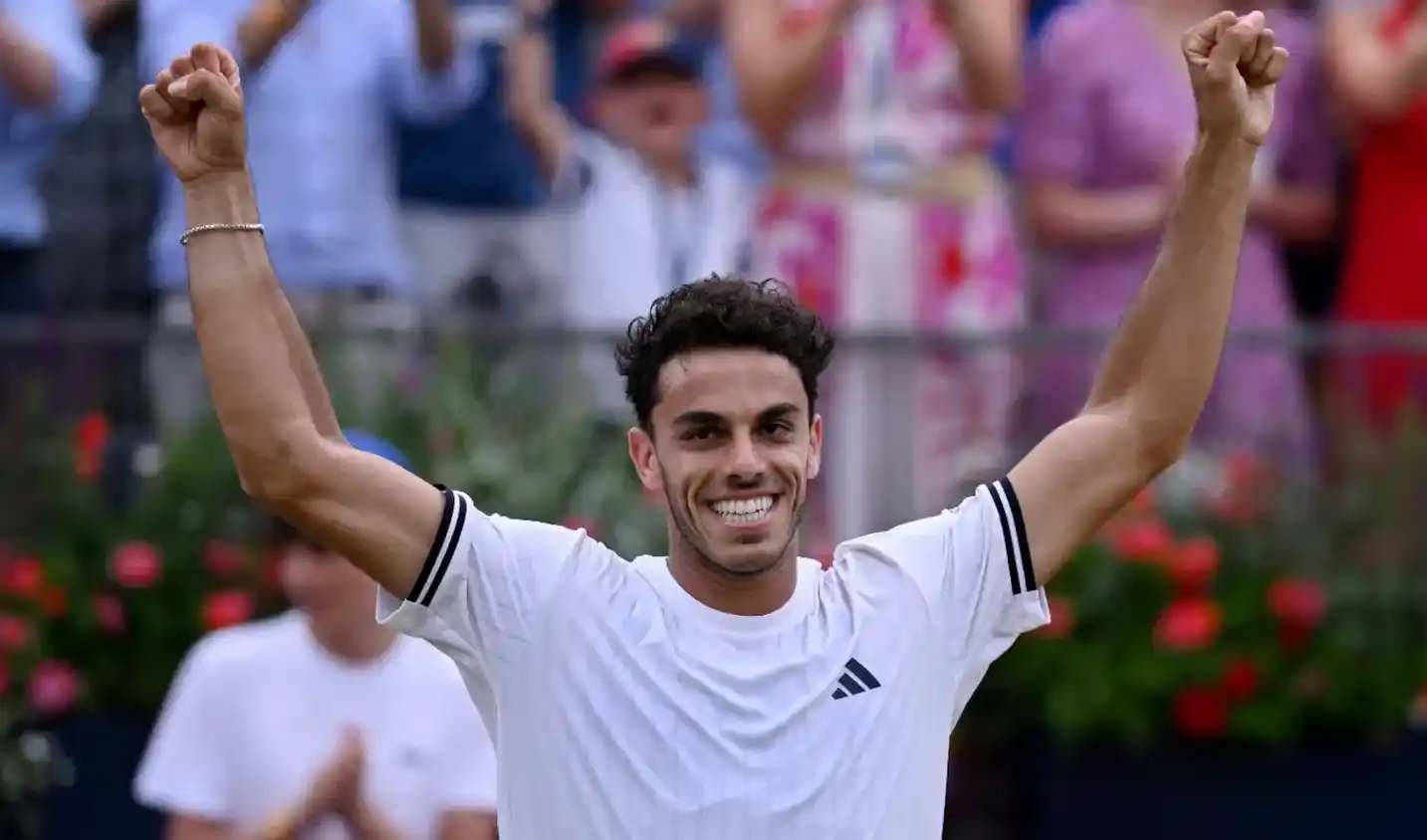 El argentino llegó a su segunda final sobre césped en su carrera. Foto: Reuters
