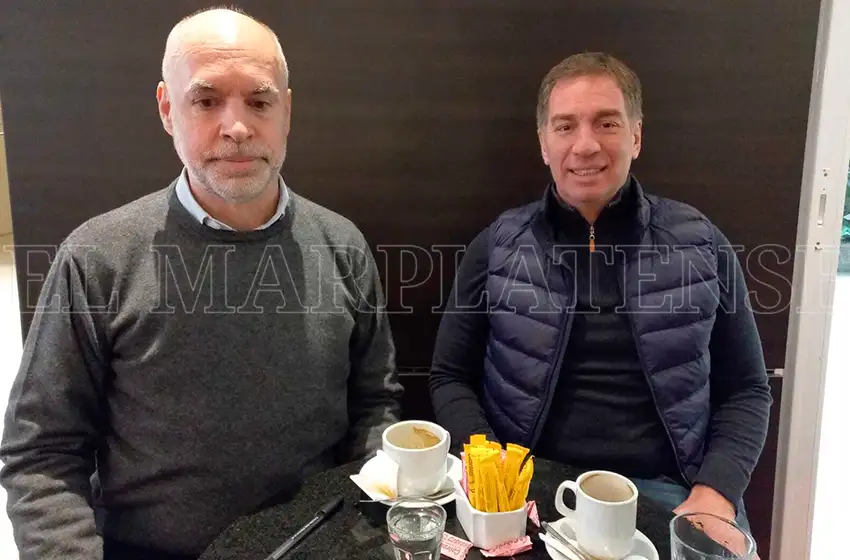Larreta y Santilli en Mar del Plata: "Vamos a terminar con la discriminación que sufre la ciudad"