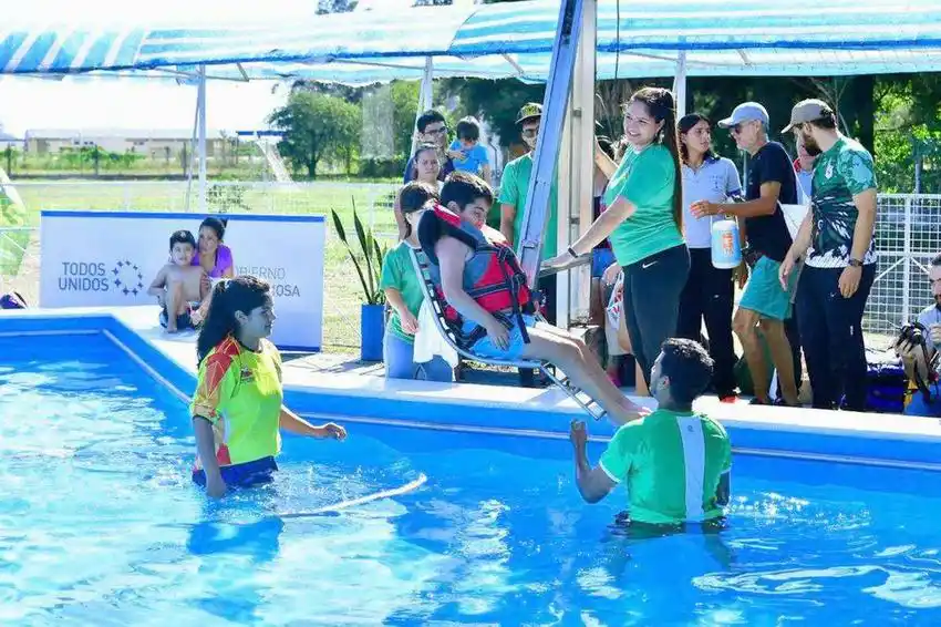 Verano accesible: empezó la colonia de 
vacaciones para personas con discapacidad