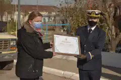 Berisso entregó reconocimiento a Prefectura.