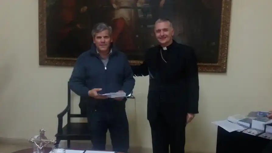 Obispo de 9 de Julio recibió a los diputados Mignaquy y Britos 