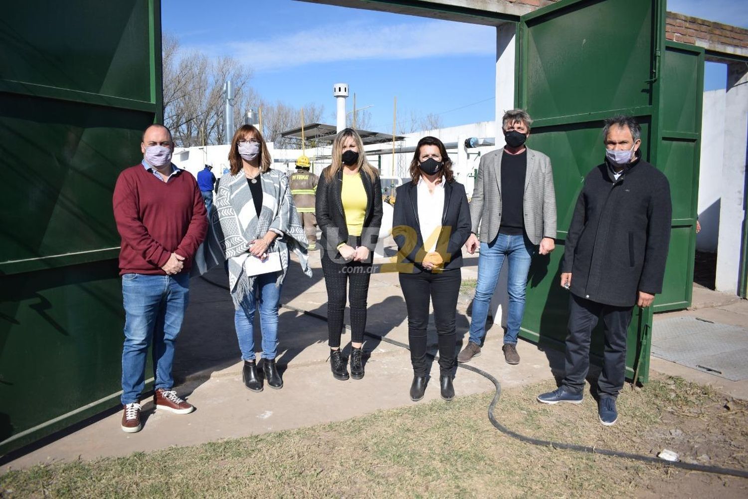 Sacnun: “La inauguración de la planta reguladora de gas es un avance histórico para Firmat”