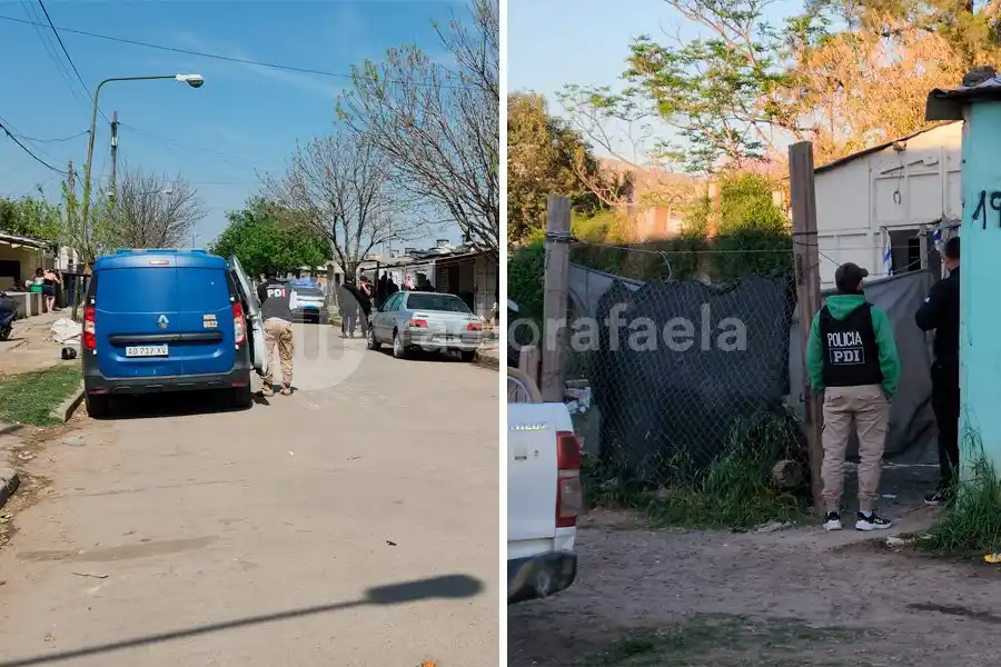 Allanamientos en barrio Barranquitas: un detenido por "homicidio simple en grado de tentativa"