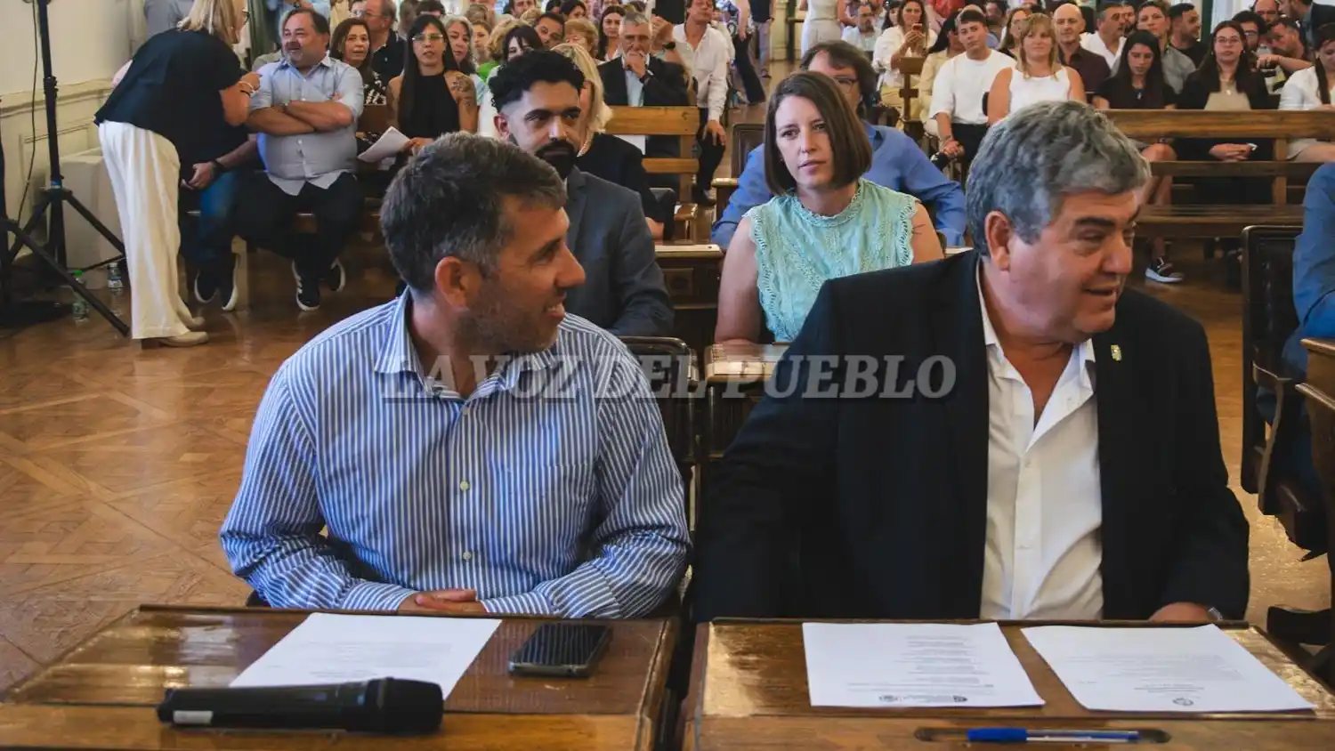 El nuevo bloque de Fuerza Patria. Cuenta con siete integrantes, uno más que en los últimos dos años