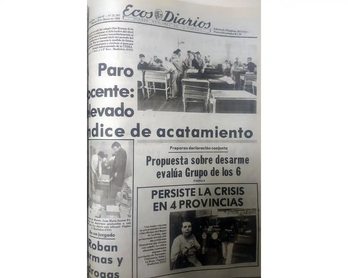 Martes 22 de Marzo de 1988