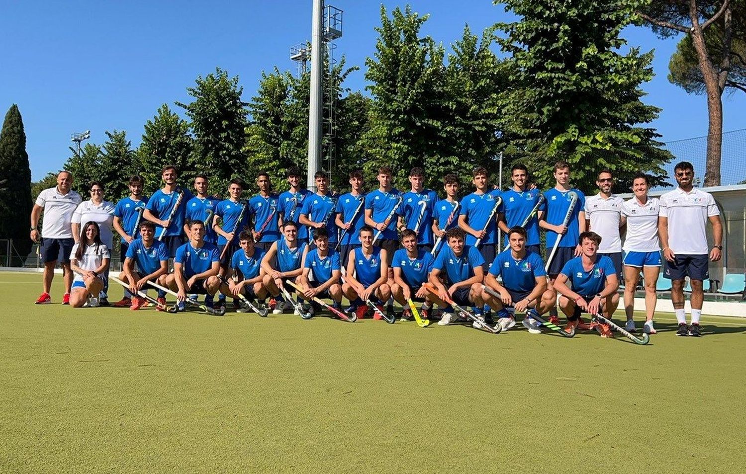 Italia, con Puglisi de titular, ganó en el debut del EuroHockey