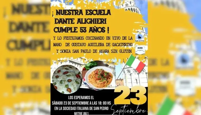 Escuela Dante Alighieri celebra sus 53 años