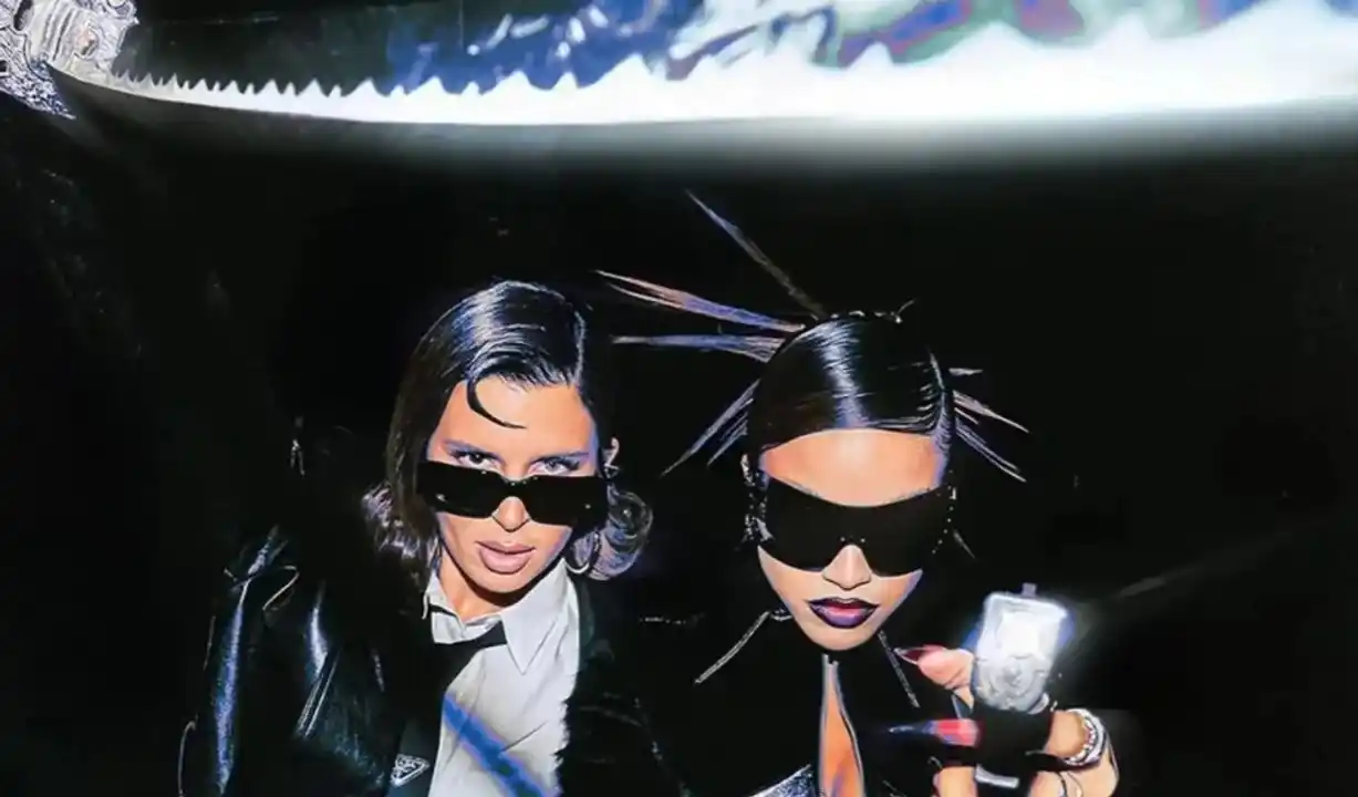 Emilia presentó su nuevo tema junto a Nathy Pelusso