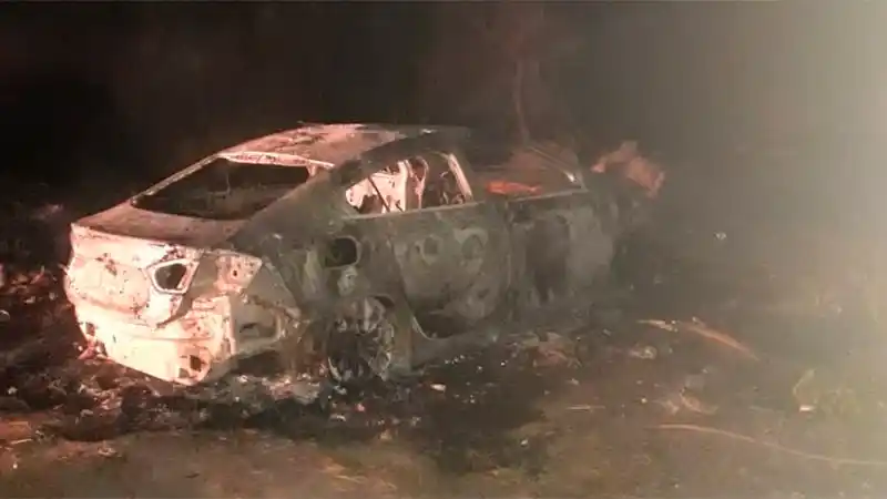 Incendiaron el auto de un futbolista