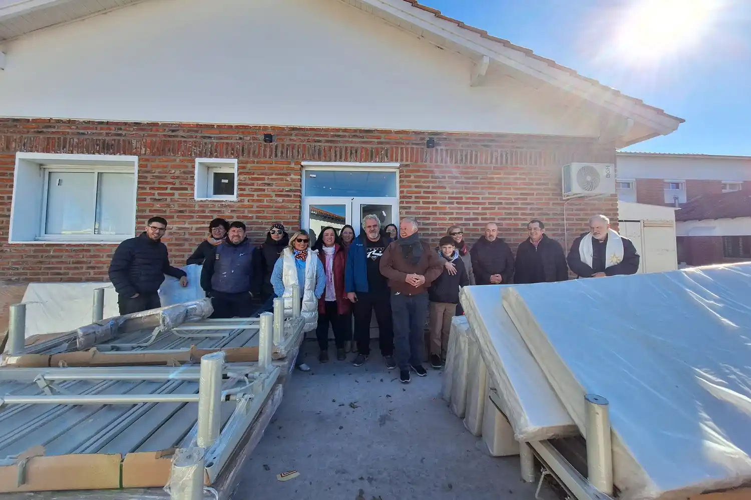 En Juárez el Hospital Municipal recibió camas e insumos