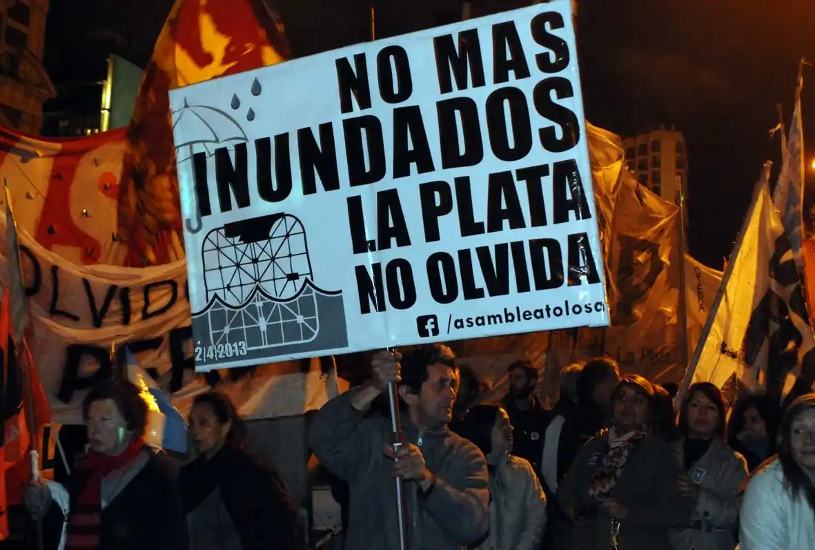 La Plata: Nueva marcha a 17 meses de las trágicas inundaciones 