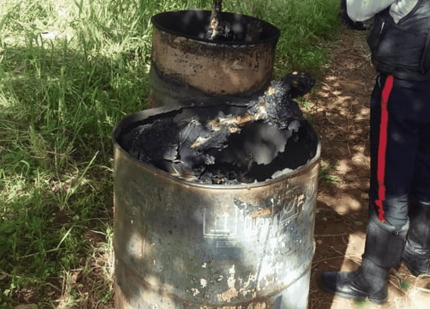 Macabro: localizan cadáveres carbonizados dentro de pipotes de basura en Carabobo