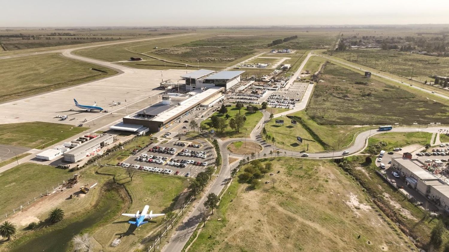 Aeropuerto de Rosario - vista aérea