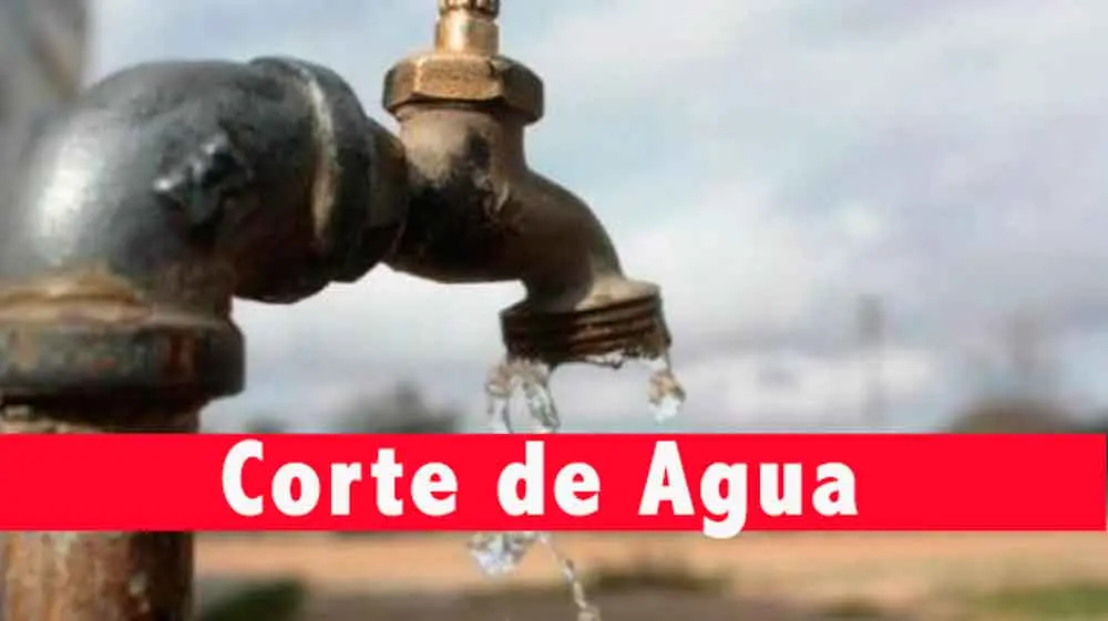 Cortan el servicio de agua por conexión de nueva cañería