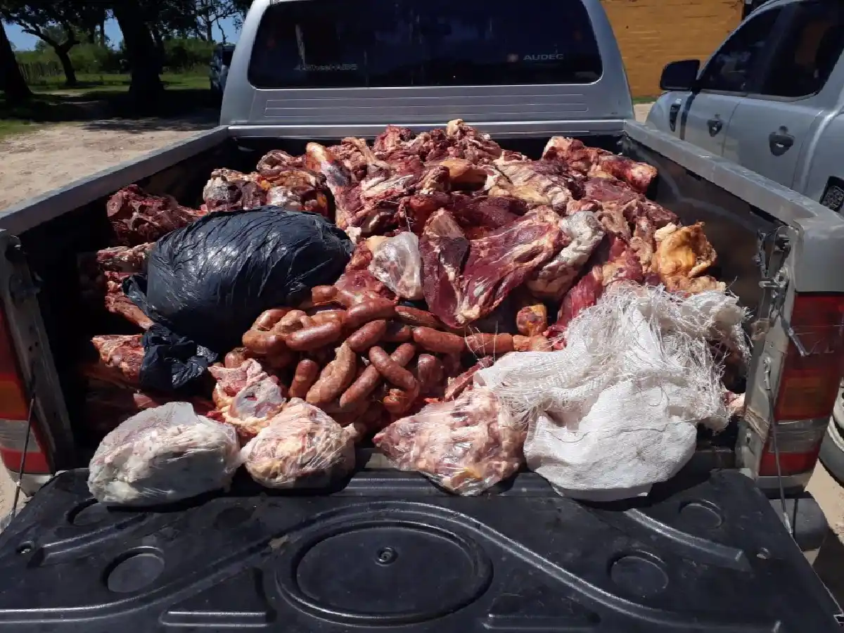 Faena clandestina y comercio de carnes