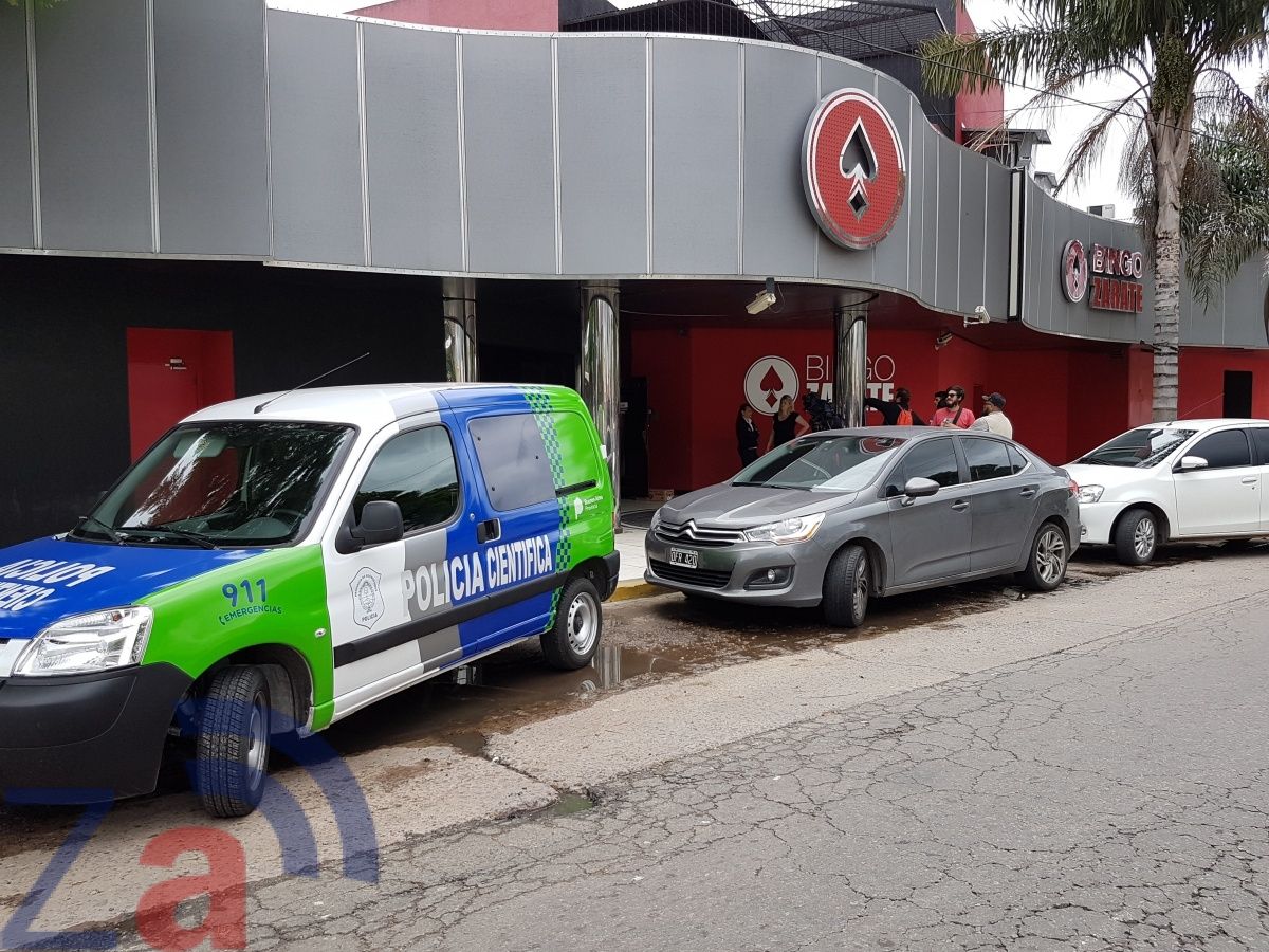 Zárate: Robaron 3 millones de pesos en el Bingo