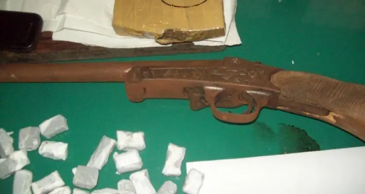 Allanamiento por droga: Secuestraron 500 gramos de marihuana y cocaína