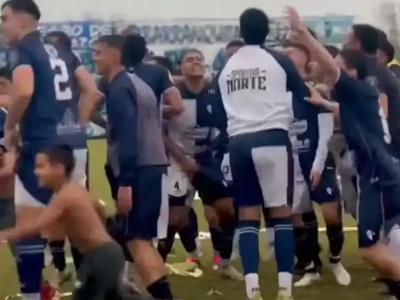 Fiesta Negra: Sportivo Norte arrasó a Quilmes en el clásico y manda solo en la cima