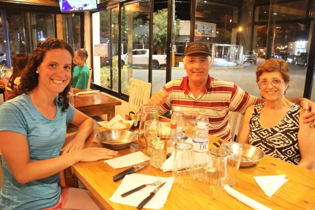 Familia Marinelli en Costa Azul, Claromecó