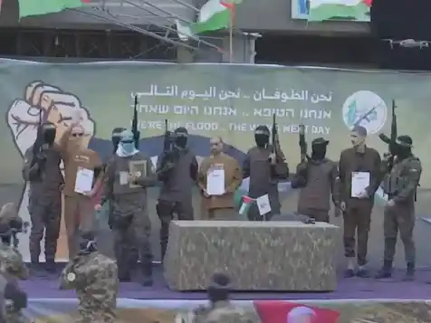 Hamás liberó a otros tres rehenes israelíes en Gaza