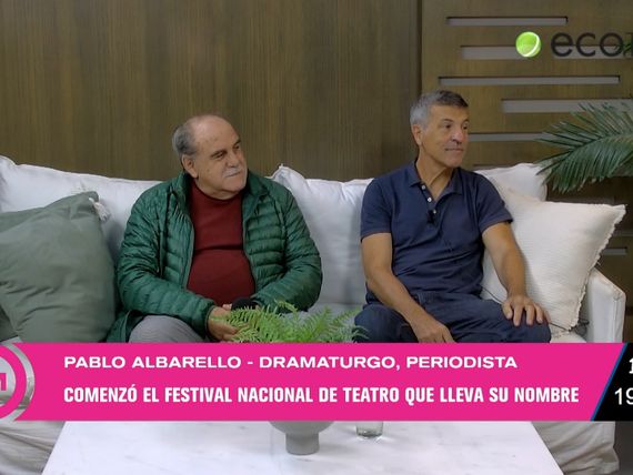 Comenzó el Festival de Teatro "Pablo Albarello"