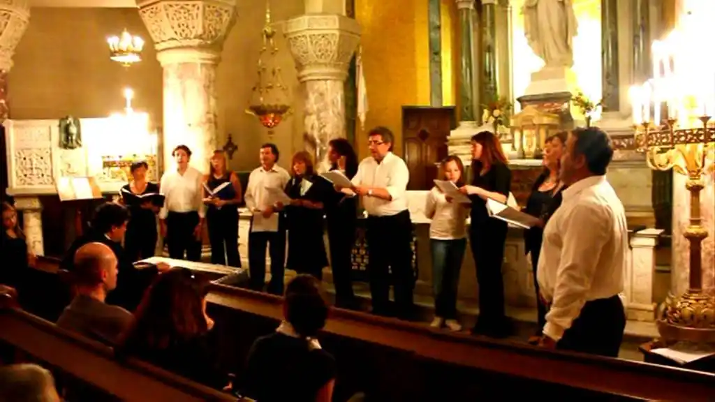 Coro del Colegio de Abogados de Mar del Plata en un ciclo