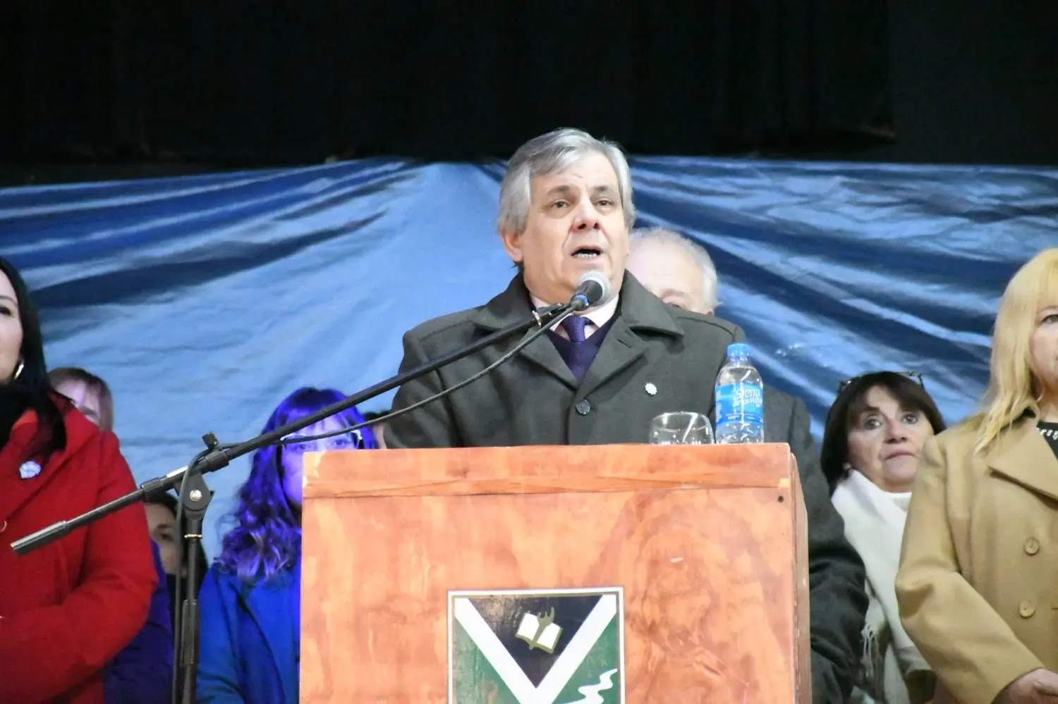 Guillermo Britos encabezó el acto por el 9 de julio en Chivilcoy