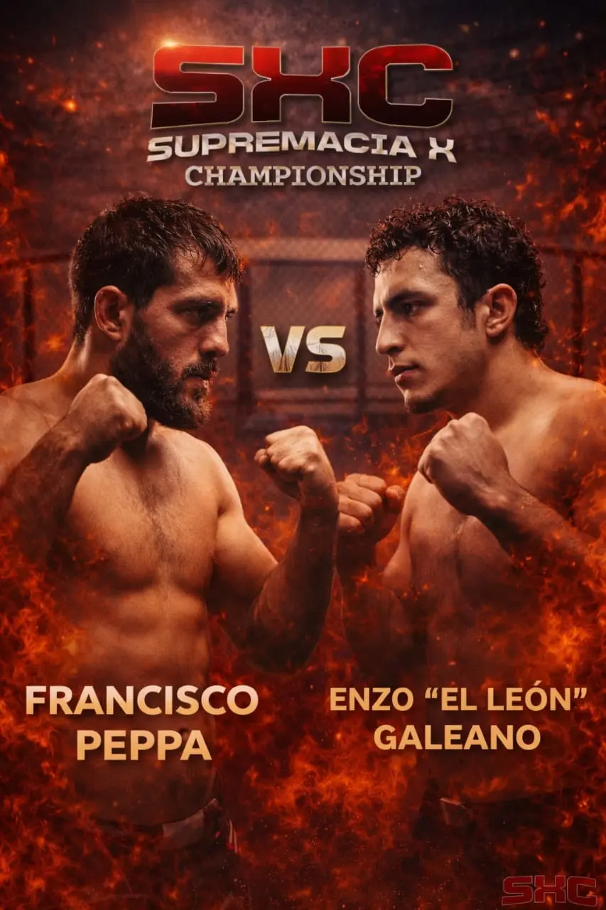 Gran velada de MMA esta noche en la Sala 9 del club 9 de julio de Rafaela. Foto: Redes