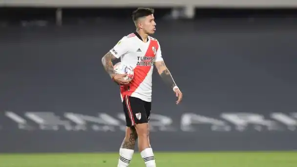Enzo Fernández, una de las caras nuevas en el seleccionado.