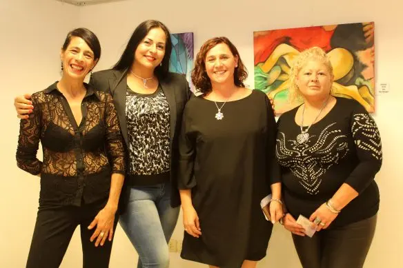 Cuatro mujeres unidas por la misma pasión, el arte