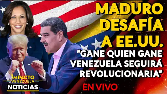 MADURO DESAFÍA A EE.UU. «Gane quien gane, Venezuela seguirá revolucionaria» – VIDEO