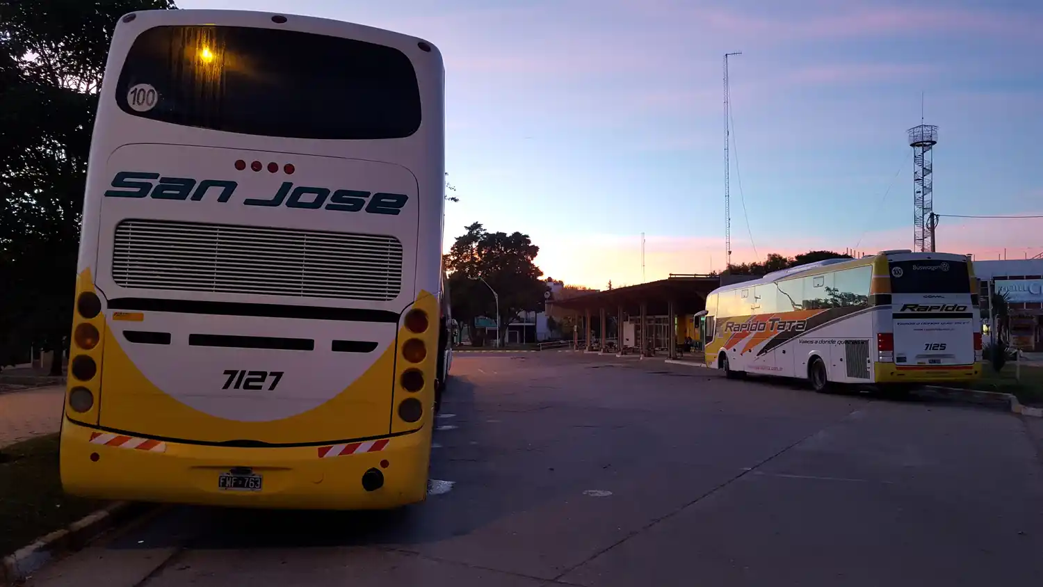 Se restablece poco a poco el servicio de colectivos