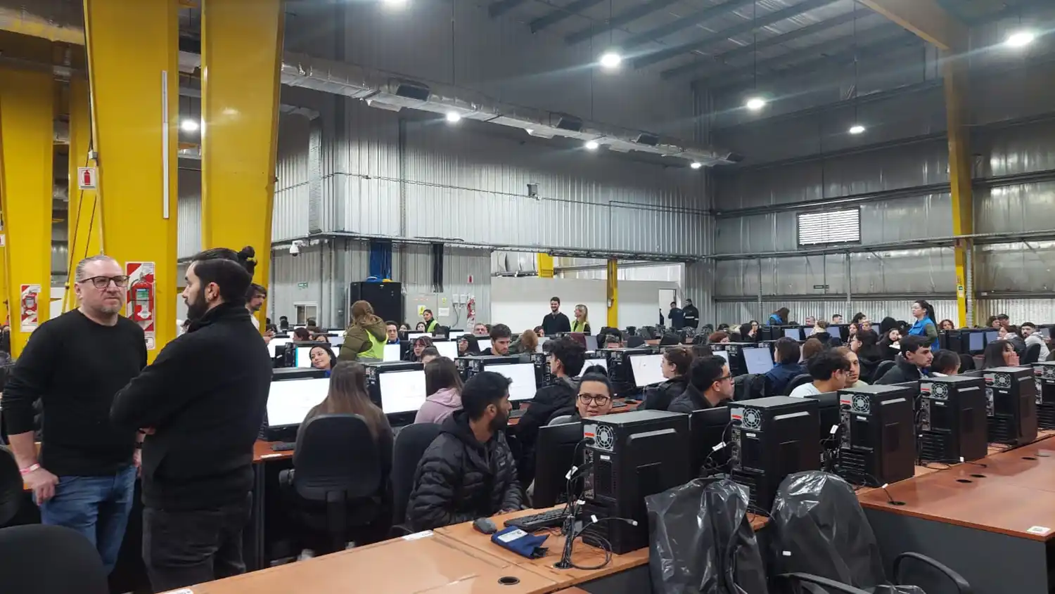 LANOTICIA1.COM estuvo presente en el simulacro electoral.