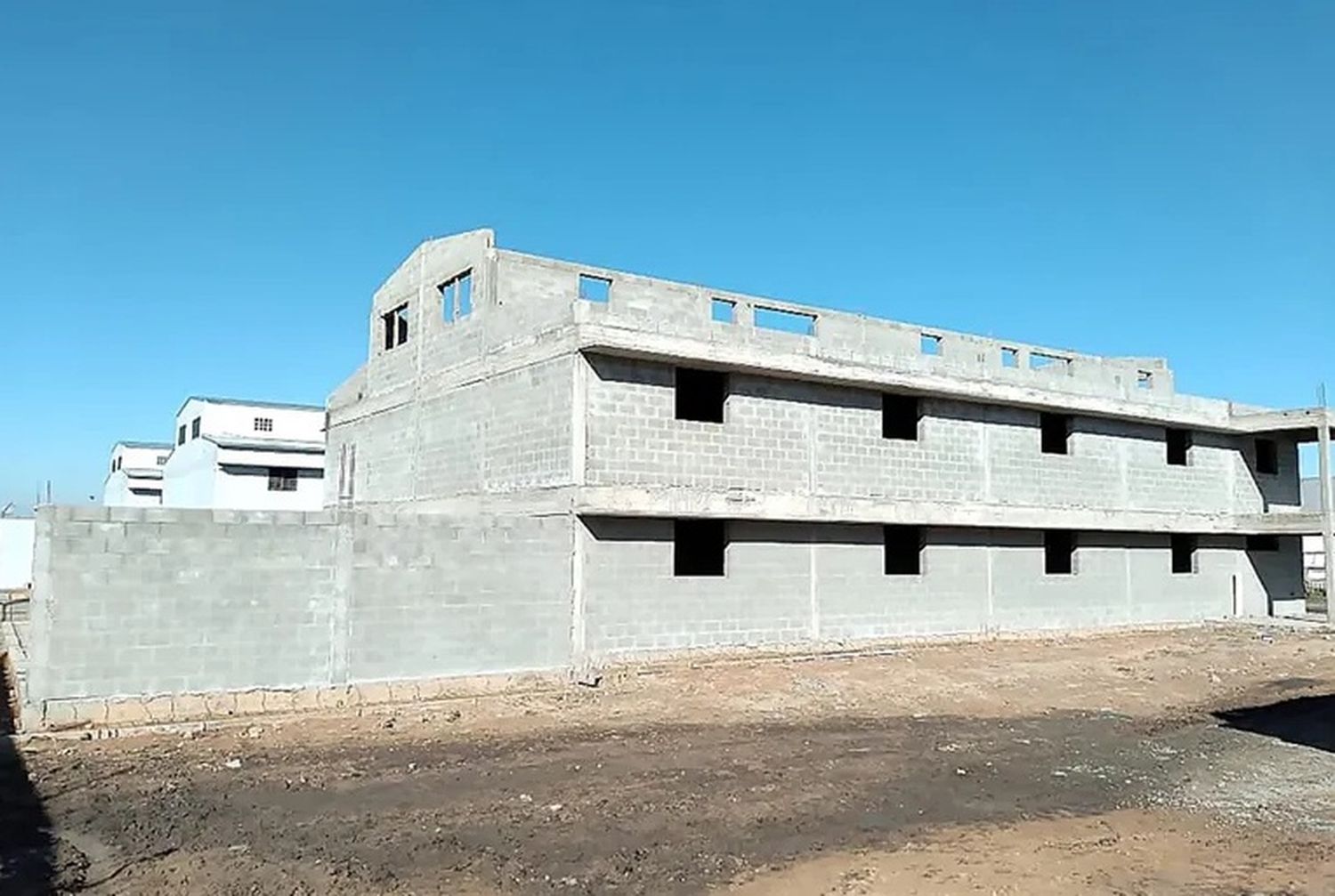 Avanzan las obras de los cinco nuevos pabellones en la Unidad Penal N° 9 de Gualeguaychú